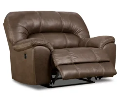 Stallion Brown Snuggle Up Recliner -Home Furniture Store 810168898 1