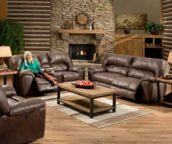 Stallion Brown Snuggle Up Recliner -Home Furniture Store 810182518 810182519 810168898