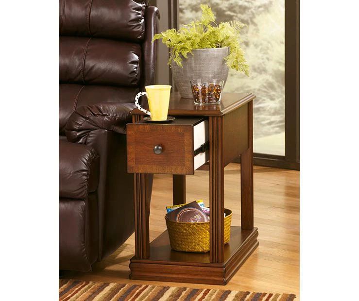 Breegin Brown End Table with Removable Tray Breegin Brown End Table With Removable Tray -Home Furniture Store 810363185 11