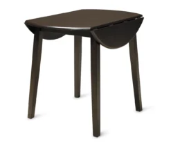 Hammis Dark Brown Round Dining Room Table