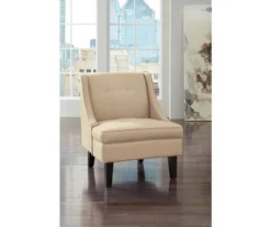 Clarinda Cream Accent Chair -Home Furniture Store 810363291 2 1