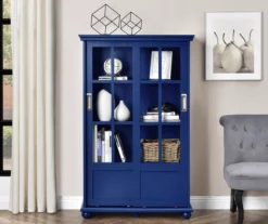 Ameriwood Glass Door 4-Shelf Bookcases -Home Furniture Store 810369291