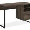 Distressed Brown Oak Desk 2 Distressed Brown Oak Desk -Home Furniture Store 810369306 1 1
