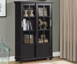 Ameriwood Glass Door 4-Shelf Bookcases -Home Furniture Store 810369311