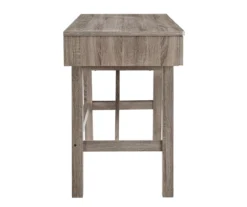 Margo Gray 2-Drawer Wood Desk 8 Margo Gray 2-Drawer Wood Desk -Home Furniture Store 810386284 A3 3
