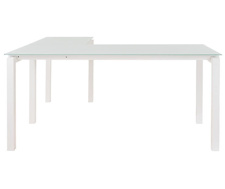 Baraga White L-Shaped Corner Desk Baraga White L-Shaped Corner Desk -Home Furniture Store 810389269 4