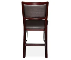 Brown Classic Open Back Folding Chairs, 2-Pack -Home Furniture Store 810389460 2