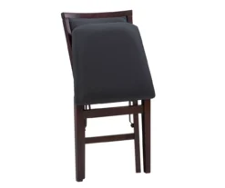 Brown Classic Open Back Folding Chairs, 2-Pack -Home Furniture Store 810389460 A8 1