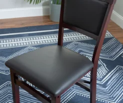 Brown Classic Open Back Folding Chairs, 2-Pack -Home Furniture Store 810389460 B8