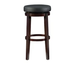 29" Clea Black Pub Barstool -Home Furniture Store 810389526 A0 2