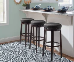 29" Clea Black Pub Barstool -Home Furniture Store 810389526 B0 2