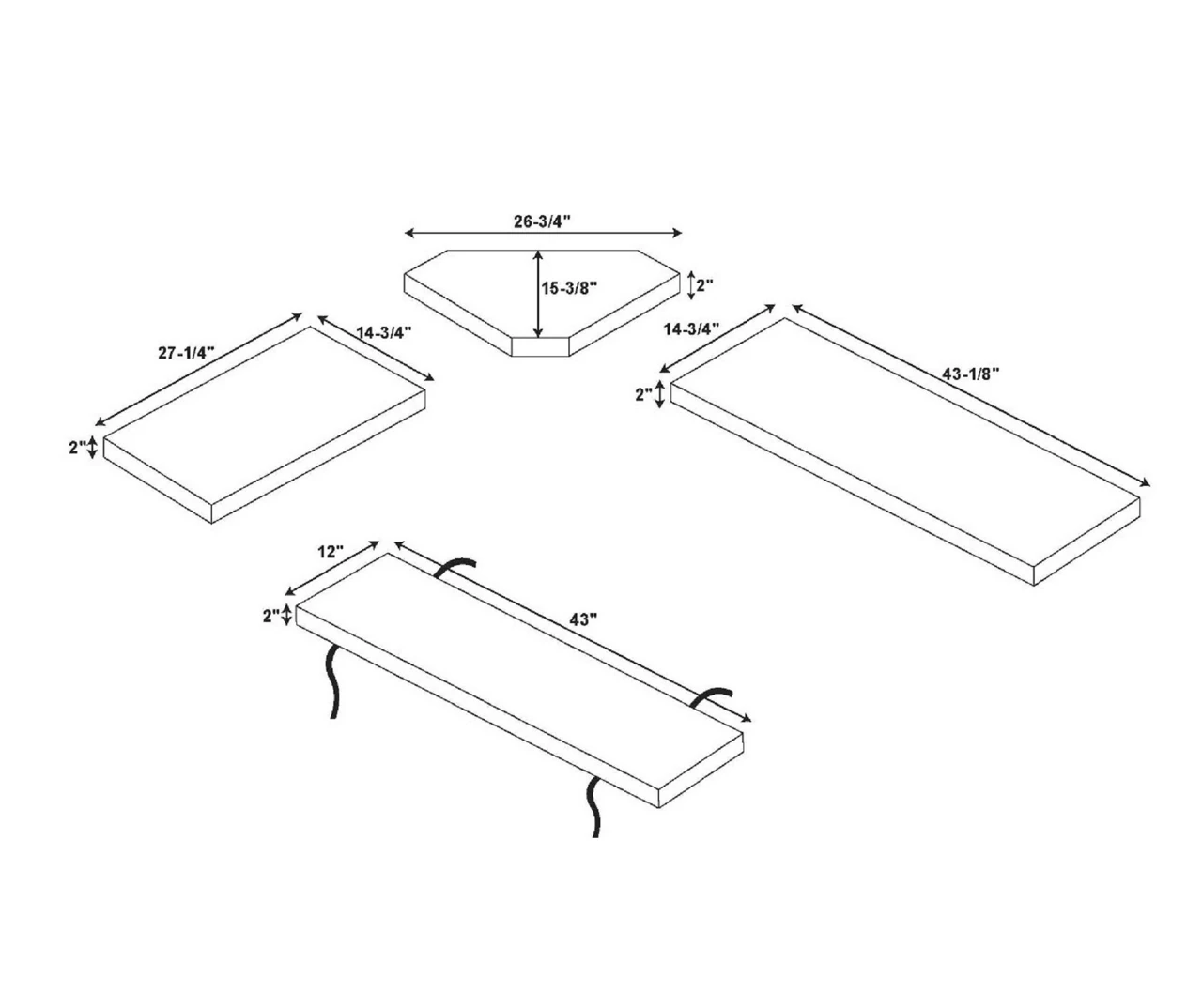 Brown PVC Cushion Set for Breakfast Nook Brown PVC Cushion Set For Breakfast Nook -Home Furniture Store 810389545 A7