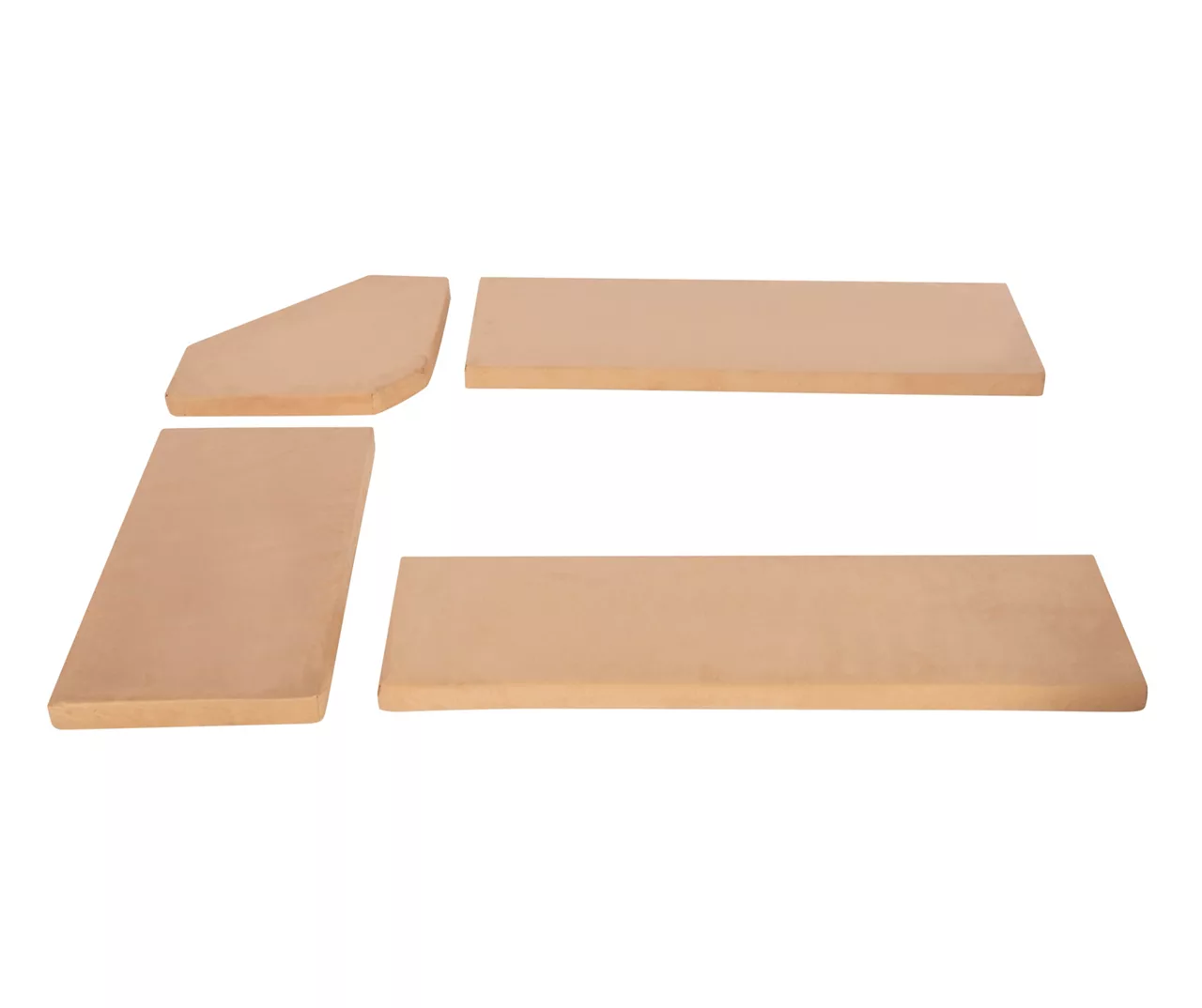 Beige Microfiber Cushion Set for Breakfast Nook Beige Microfiber Cushion Set For Breakfast Nook -Home Furniture Store 810389546 A8 1