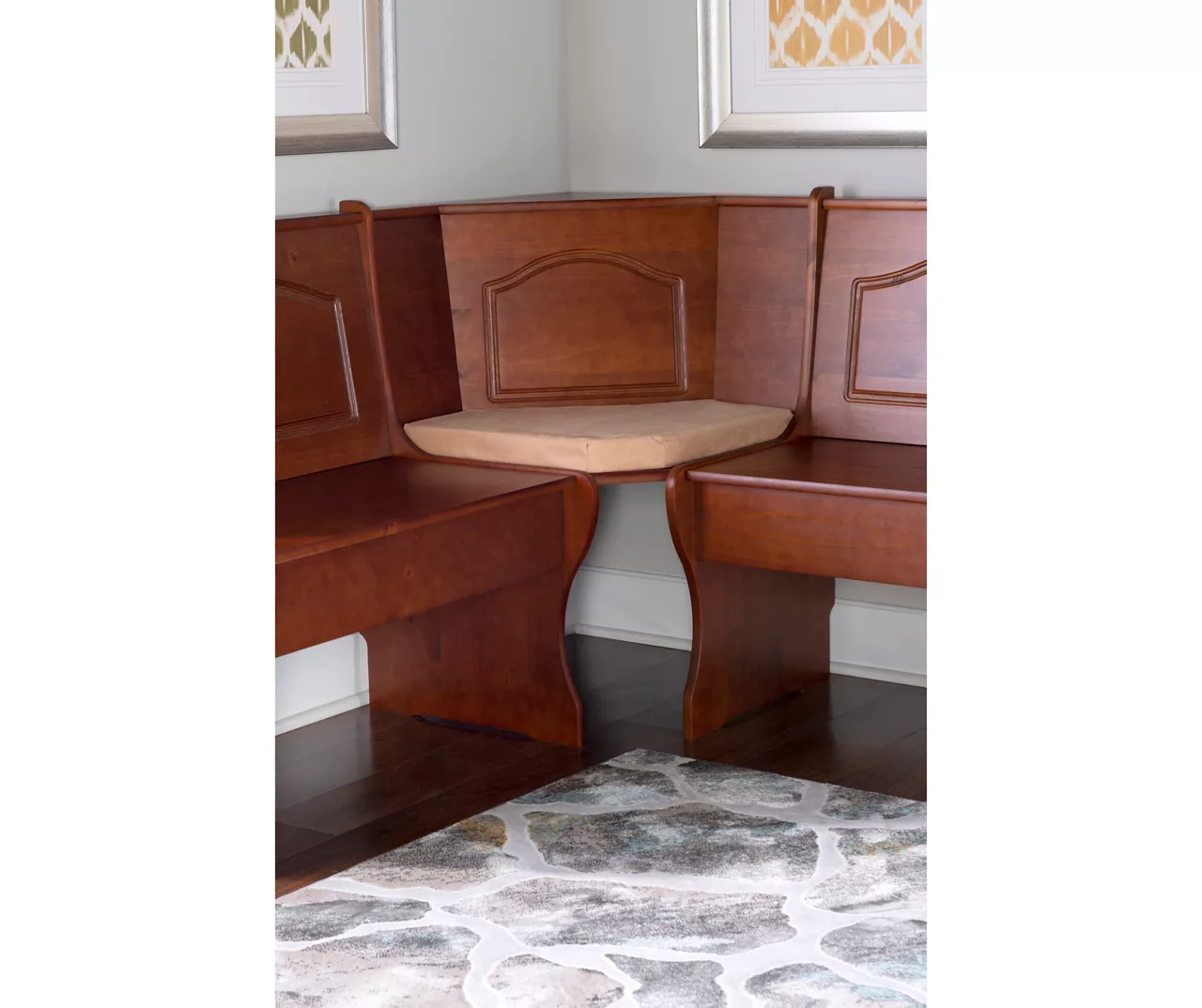 Beige Microfiber Cushion Set for Breakfast Nook Beige Microfiber Cushion Set For Breakfast Nook -Home Furniture Store 810389546 A8 12