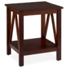 Rockford Antique Tobacco End Table
