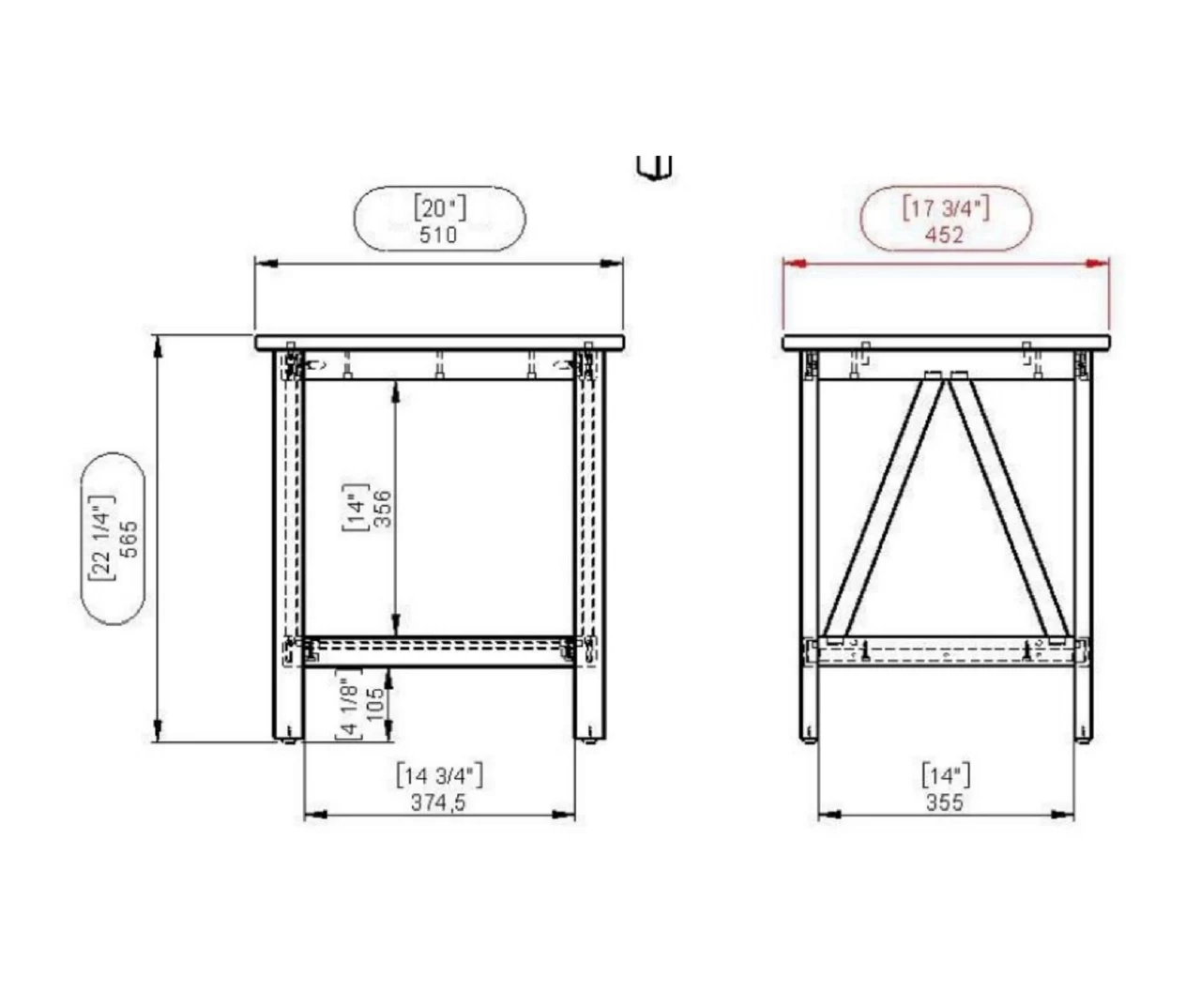 Rockford Antique Tobacco End Table Rockford Antique Tobacco End Table -Home Furniture Store 810389562 A8