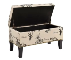 Claudia Botanical Storage Ottoman -Home Furniture Store 810389625 A0 4