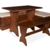 Cannon Walnut Backless Breakfast Nook -Home Furniture Store 810389665 2