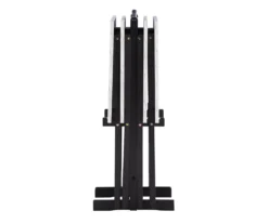 Davis White Faux Marble Tray Tables With Stand, 5-Piece Set -Home Furniture Store 810389673 A0 4