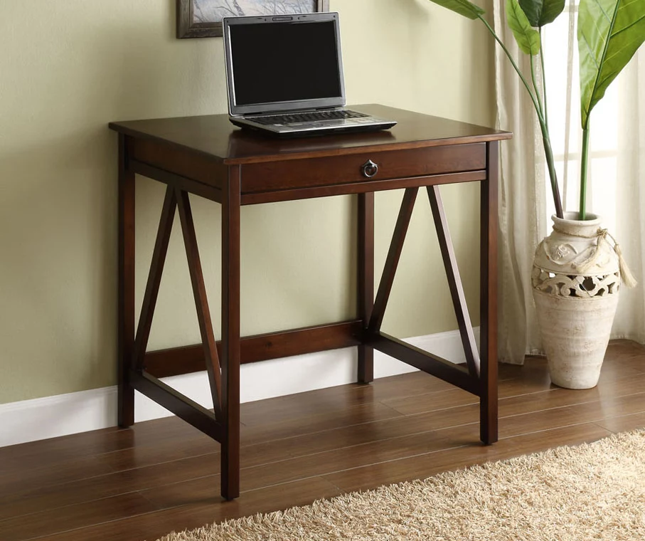 Rockford Antique Tobacco Small Writing Desk Rockford Antique Tobacco Small Writing Desk -Home Furniture Store 810389679 1 1