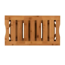 18" Pierce Bamboo Bathroom Stool -Home Furniture Store 810389685 5