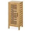 Pierce Bamboo Single Door Floor Cabinet -Home Furniture Store 810389686 1