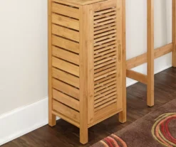 Pierce Bamboo Single Door Floor Cabinet -Home Furniture Store 810389686 3