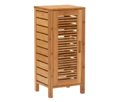 Pierce Bamboo Single Door Floor Cabinet -Home Furniture Store 810389686 A0 1