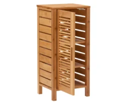Pierce Bamboo Single Door Floor Cabinet -Home Furniture Store 810389686 A0 3