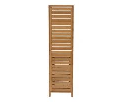 Pierce Bamboo 3-Shelf Tall Cabinet 11 Pierce Bamboo 3-Shelf Tall Cabinet -Home Furniture Store 810389688 A2 2