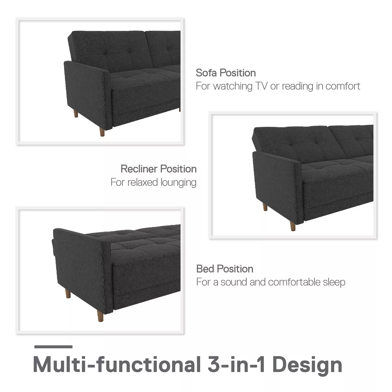 Ameriwood Avianna Coil Futon Ameriwood Avianna Coil Futon -Home Furniture Store 810405133 1