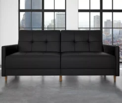 Ameriwood Avianna Faux Leather Coil Futon -Home Furniture Store 810405140 4