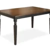 Owingsville Black & Brown Dining Table -Home Furniture Store 810408959 2