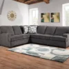 Lane Home Solutions Kasan Gray Living Room Sectional -Home Furniture Store 810413397 810413398 2