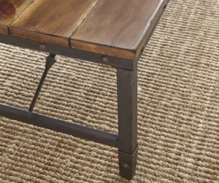 Ashford Wood & Metal Coffee Table -Home Furniture Store 810422850 21