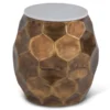 Stomp Brass Round End Table -Home Furniture Store 810422913 2