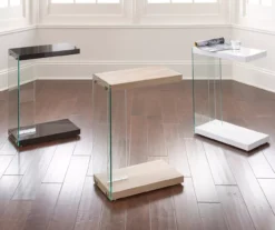 Elaina White C End Table 4 Elaina White C End Table -Home Furniture Store 810422940 810422941 810422942 1