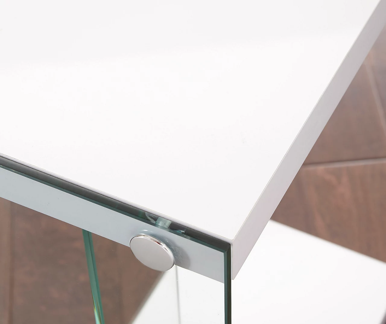 Elaina White C End Table Elaina White C End Table -Home Furniture Store 810422941 2