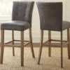Debby Gray Upholsterd Bar Chairs, 2-Pack 2 Debby Gray Upholsterd Bar Chairs, 2-Pack -Home Furniture Store 810422987 1