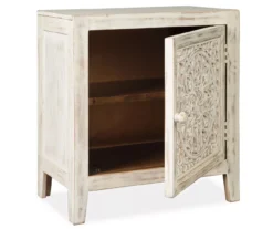 Fossil Ridge White Accent Cabinet -Home Furniture Store 810431483 3