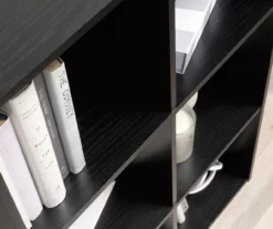 Black Oak 6-Cube Storage Organizer -Home Furniture Store 810435811 4