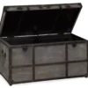 Amsel Gray Storage Trunk -Home Furniture Store 810458018 2