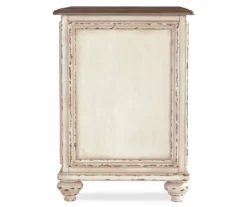 Realyn White & Brown Two-Tone Chairside End Table -Home Furniture Store 810458285 3