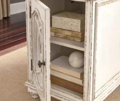 Realyn White & Brown Two-Tone Chairside End Table -Home Furniture Store 810458285 5