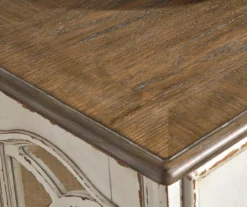 Realyn White & Brown Two-Tone Chairside End Table -Home Furniture Store 810458285 6