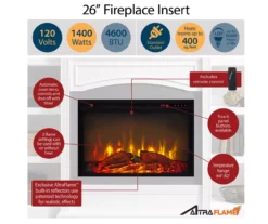 63" Rollins Espresso Electric Fireplace Console -Home Furniture Store 810464962 4