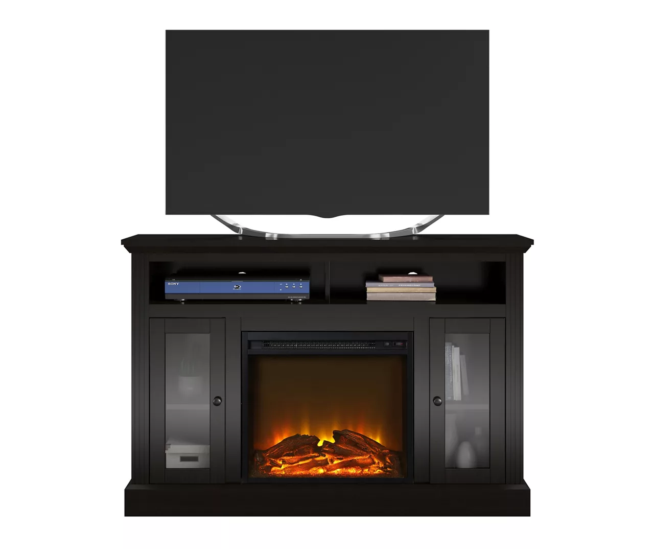 47" Grandcastle Espresso Electric Fireplace Console 47" Grandcastle Espresso Electric Fireplace Console -Home Furniture Store 810464966 A0 2
