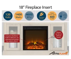 Ameriwood 47" Grandcastle Electric Fireplace Console -Home Furniture Store 810464997 4