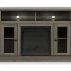 47" Grandcastle Rustic Gray Electric Fireplace Console -Home Furniture Store 810465006 3
