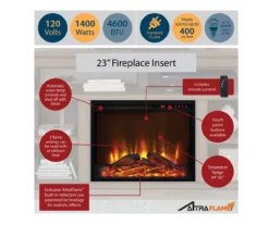 47" Flaxton Espresso Corner Electric Fireplace Console 5 47" Flaxton Espresso Corner Electric Fireplace Console -Home Furniture Store 810465039 6